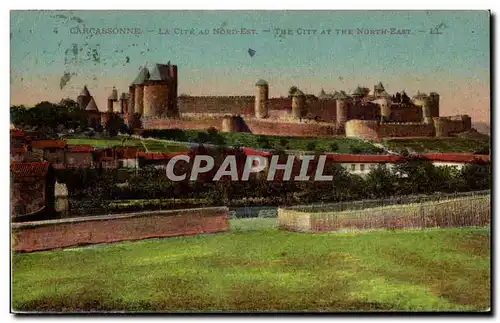 Cartes postales Carcassonne La Cite Au Nord Est