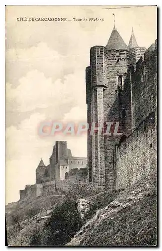 Cartes postales Cite de Carcassonne Tour de l&#39Eveche