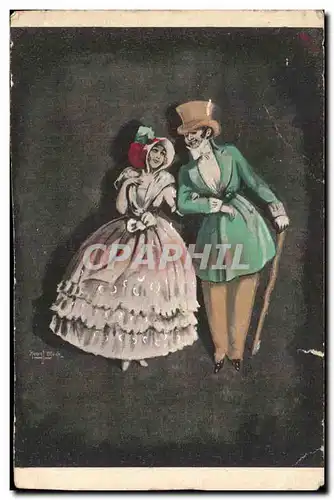 Cartes postales Mode Costume