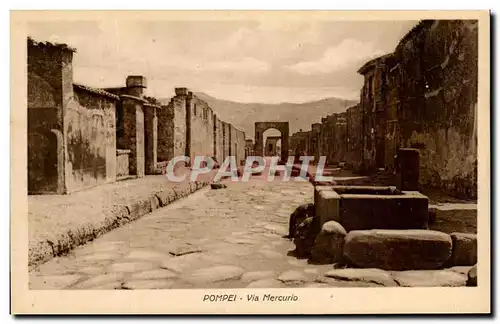 Cartes postales Pompei Via Mercurio