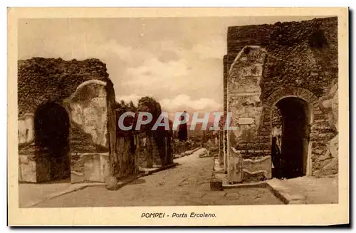 Ansichtskarte AK Pompei Porta Ercolano