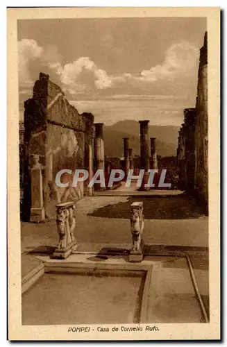 Cartes postales Pompei Casa del Cornelio Rufo