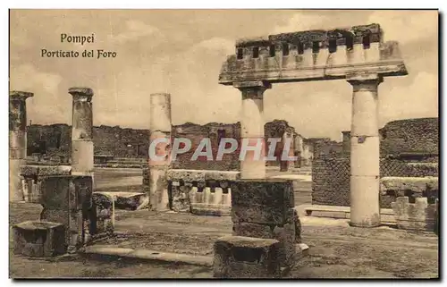 Cartes postales Pompei Porticato del Foro