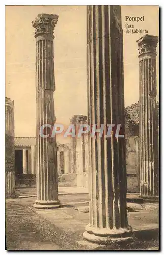 Cartes postales Pompei Casa del Labirinto