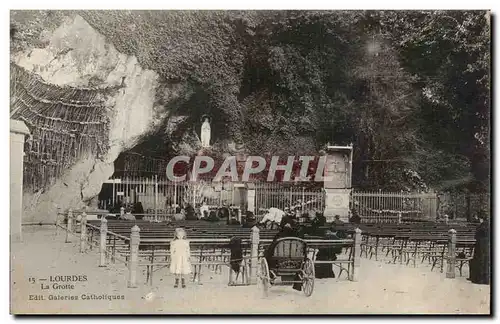 Cartes postales Lourdes La Grotte