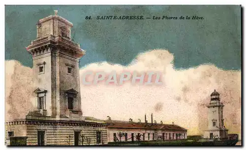 Cartes postales Saint Adresse Les Phares De La Heve