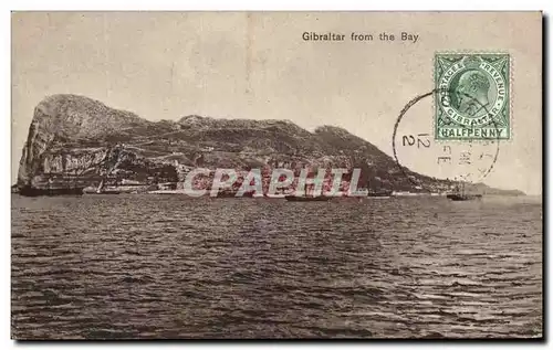 Cartes postales Gibraltar From The Bay
