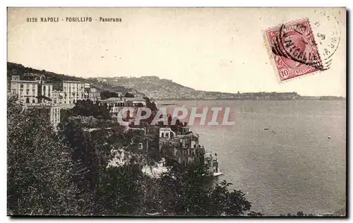Cartes postales Napoli Posillipo Panorama