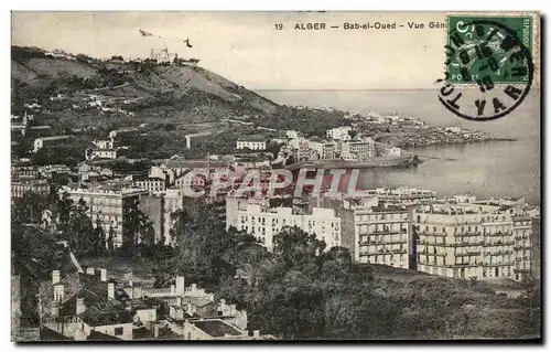 Ansichtskarte AK Alger Bab el Oued Vue Generale Algerie