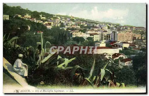 Cartes postales Alger Isly et Mustapha Superieur Algerie