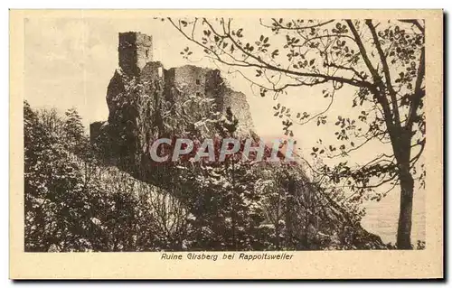 Cartes postales Ruine Girsberg bei Rappoltsweiler