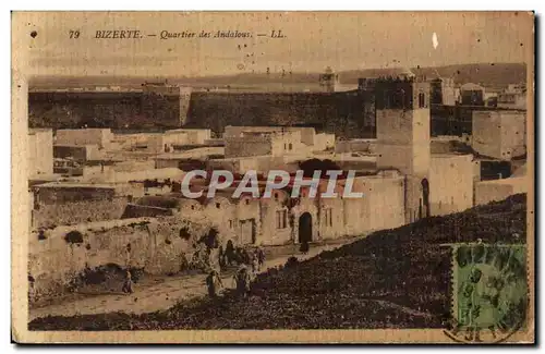 Cartes postales Bizerte Quartier des Andalous Tunisie