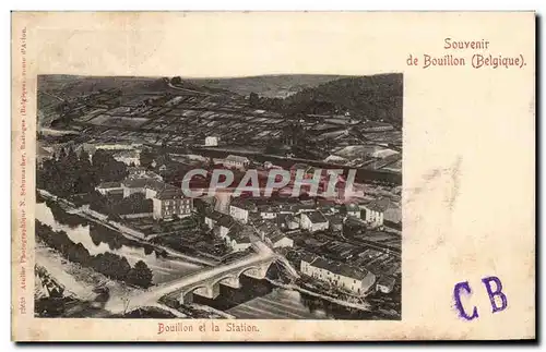 Cartes postales Souvenir de Bouillon