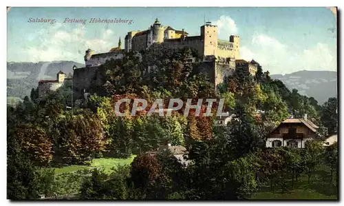 Cartes postales Salsburg Festung Hohersalzburg