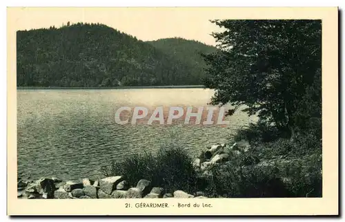 Ansichtskarte AK Gerardmer Bord du lac