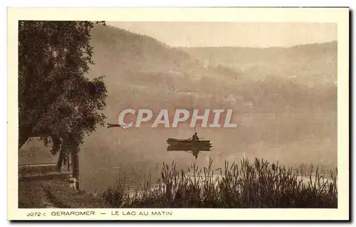 Ansichtskarte AK Gerardmer Le Lac Au Matin