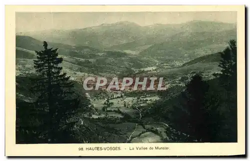 Cartes postales Hautes Vosges La Vallee de Munster