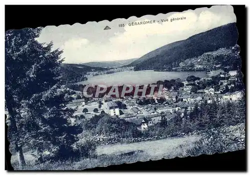 Cartes postales Gerardmer vue generale