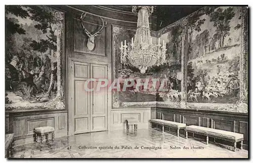 Ansichtskarte AK Palais de Compiegne Salon des Chasses