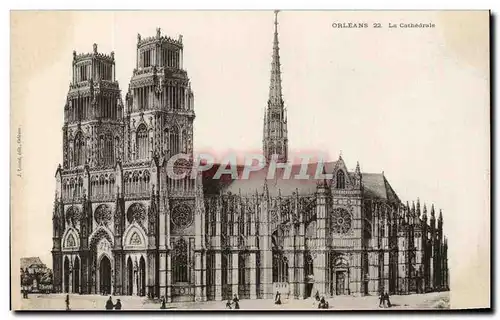 Cartes postales Orleans la Cathedrale