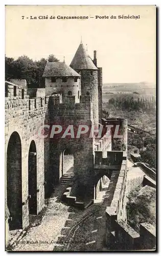 Ansichtskarte AK La Cite de Carcassonne Porte du Senechal