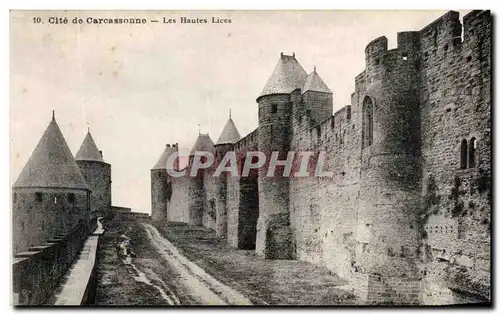 Cartes postales Cite de Carcassonne Les Hautes Lices