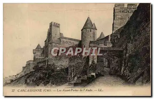 Cartes postales Carcassonne Les Avant Portes de l&#39Aude