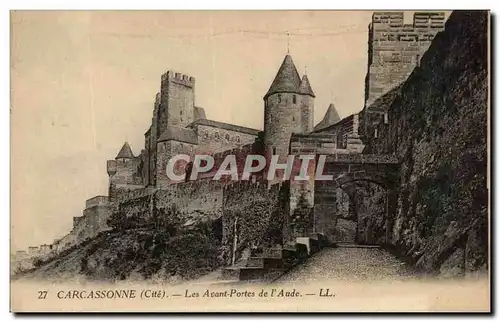 Cartes postales Carcassonne Les Avant Portes de l'Aude