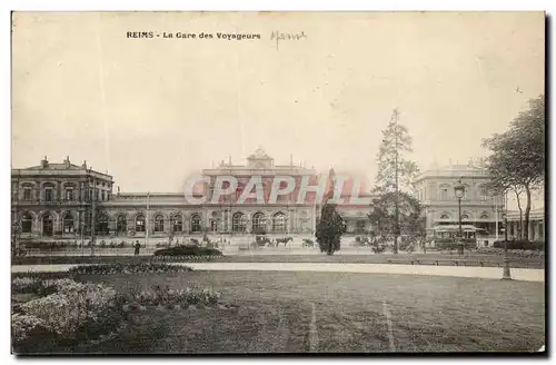 Cartes postales Reims La Gare Des Voyageurs