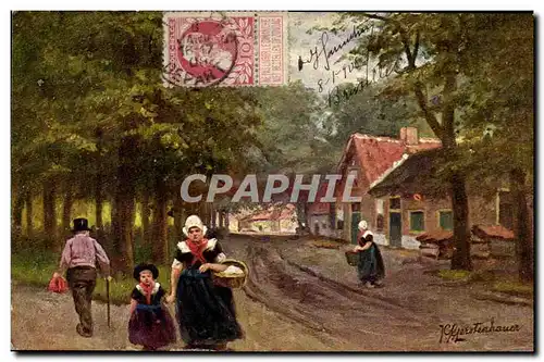 Cartes postales Foklore Belge Costumes