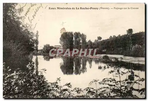 Cartes postales Eaux Minerales De La Roche Posay Paysage Sur La Creuse