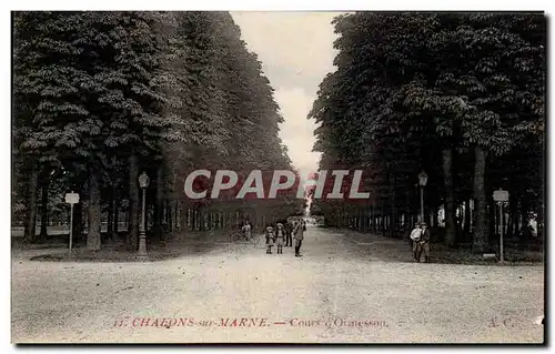 Cartes postales Chalons Sur Marne Cours d'Ormesson enfants