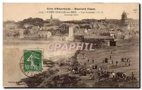 Cartes postales Saint Servan sur Mer Vue Generale