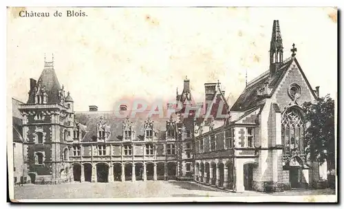 Cartes postales Chateau de Blois