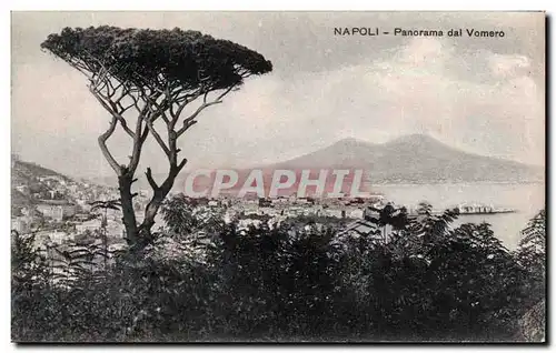 Ansichtskarte AK Napoli Panorama Dal Vomero