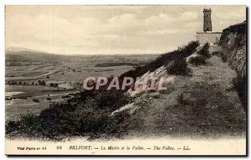 Cartes postales Belfort La Miotte Et La Vallee