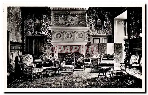 Cartes postales Combourg Interieur Du Chateau Le Salon