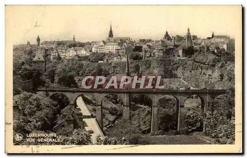 Cartes postales Luxembourg Vue Generale