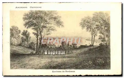 Cartes postales Ancienne Guyenne Environs de Bordeaux