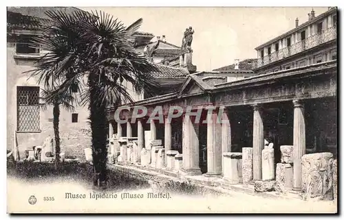 Cartes postales Museo lapidario Musea Maffei