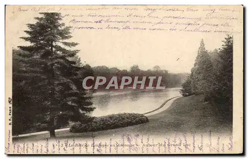 Ansichtskarte AK Le Bois de Boulogne en Automne Autour du Grand Lac