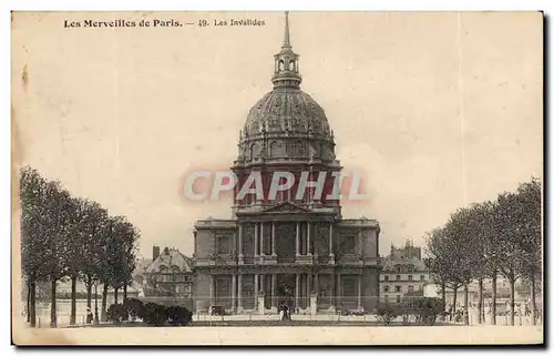 Ansichtskarte AK Les Merveilles de Paris Les Invalides