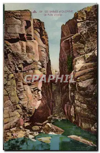 Cartes postales Les Sables D'Olonne Le Puits d'Enfer