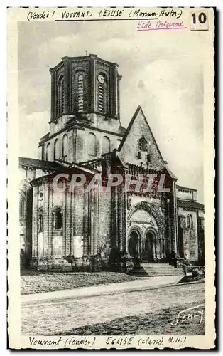 Cartes postales Vouvant L&#39Eglise