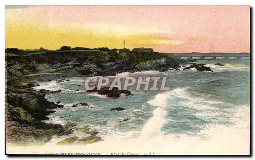 Cartes postales Sables D'Olonne Effet De Vagues