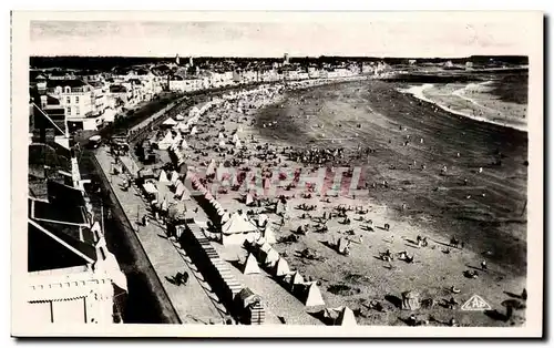 Cartes postales Les Sables d&#39Olonne Vue De La Plage