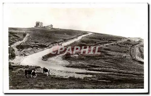 Ansichtskarte AK Le Hohneck Vu De La Route Des Cretes