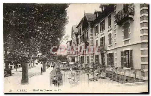 Cartes postales Vittel Hotel Des Sources