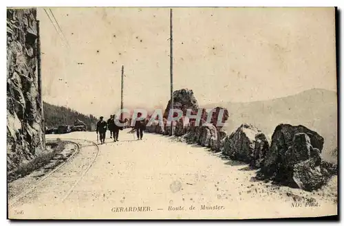 Cartes postales Gerardmer Route De Munster