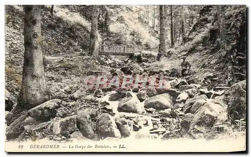 Ansichtskarte AK Gerardmer La Gorge Des Roitelets